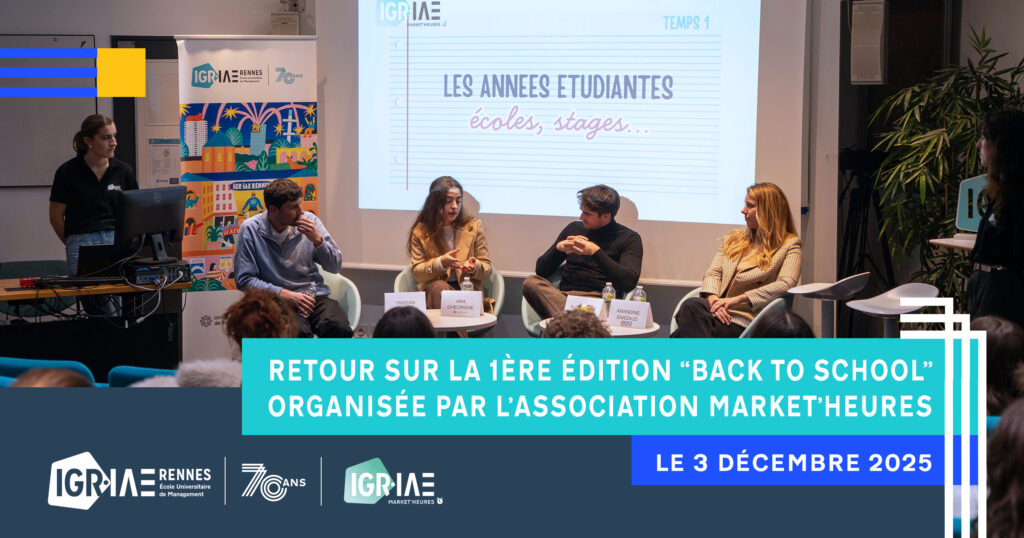 Première édition réussie de la conférence “Back To School”