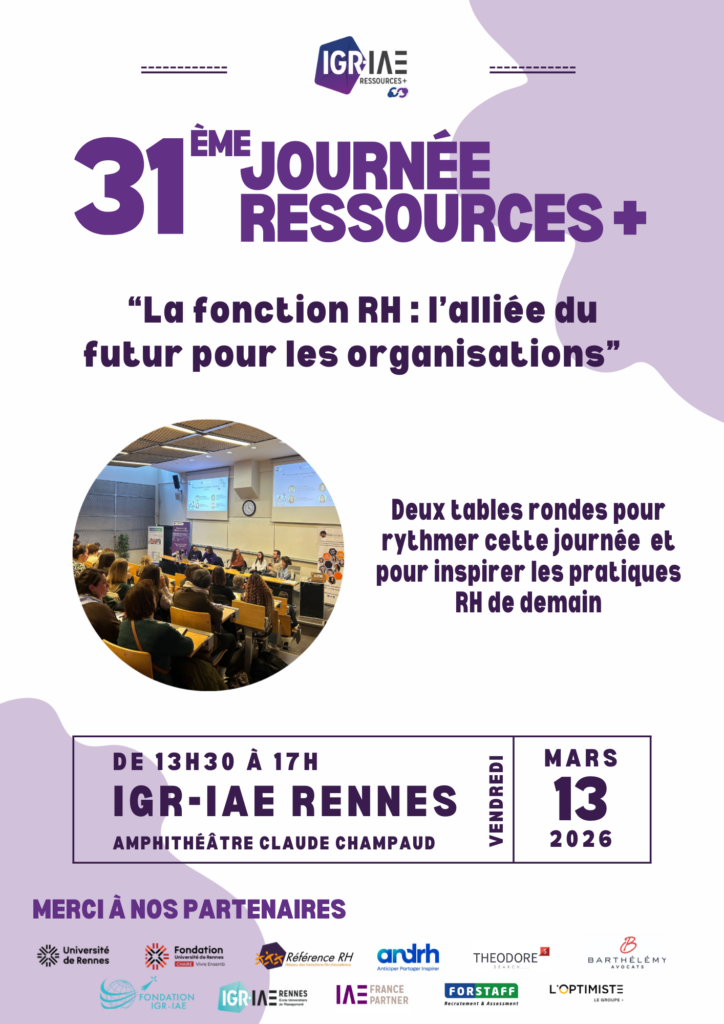 31ème Journée Ressources Plus