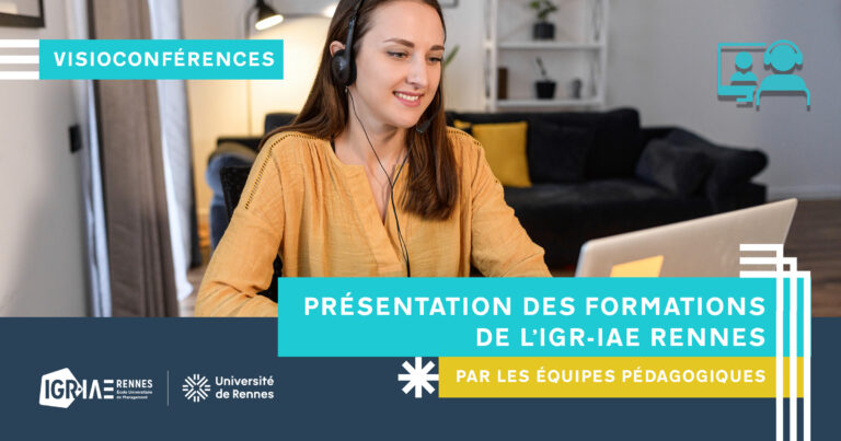 Présentation des formations de l&rsquo;IGR-IAE Rennes