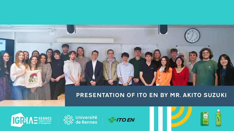 Presentation of ITO EN by Mr. Akito Suzuki