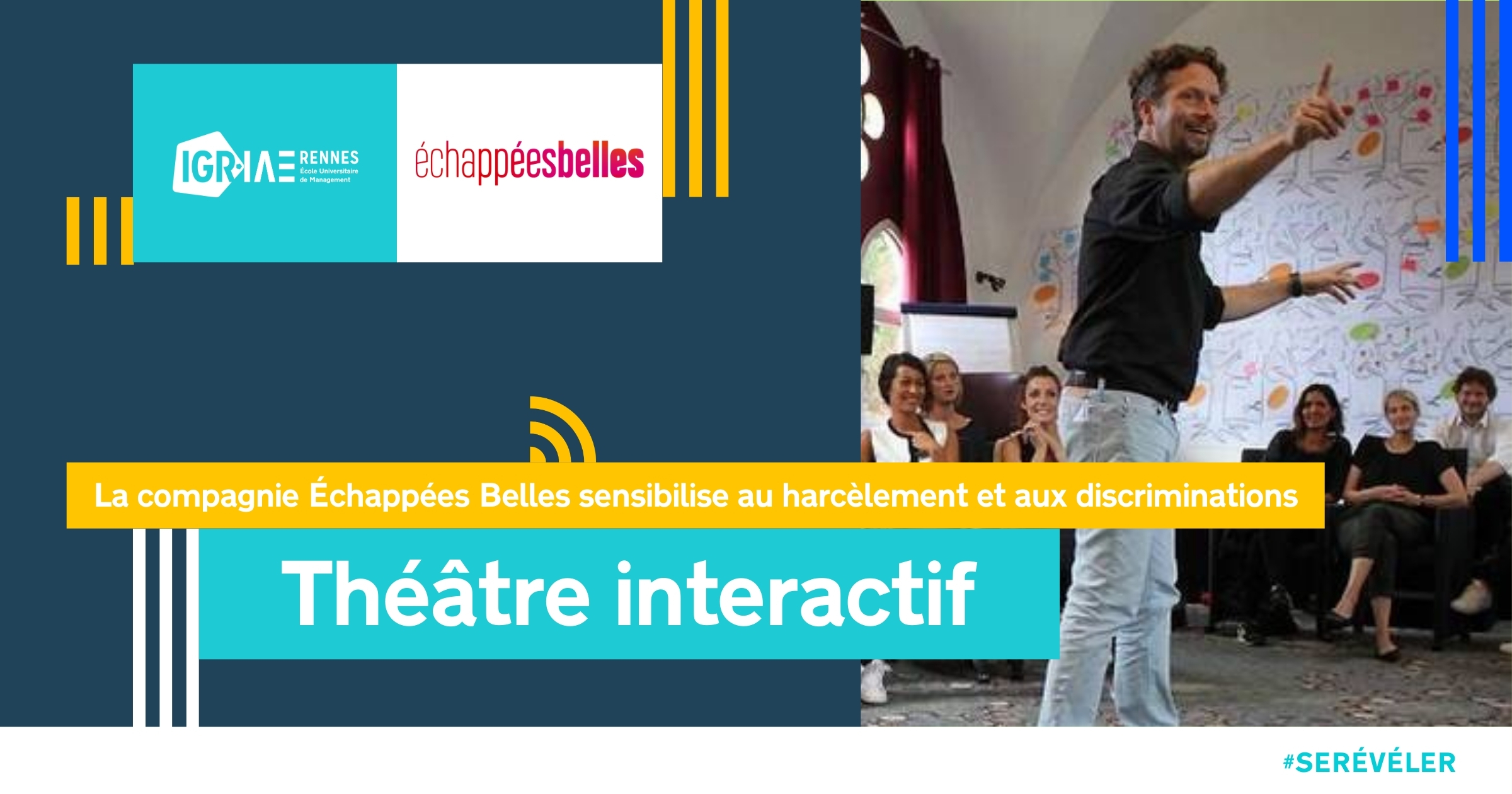 Harcèlement et discriminations : théâtre interactif avec Échappées Belles