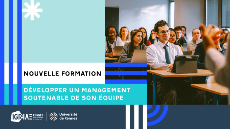 Nouvelle formation : Développer un management soutenable de son équipe