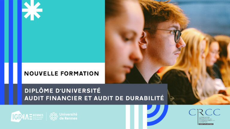 Nouvelle formation : formez-vous à l’audit de demain à l’IGR-IAE Rennes
