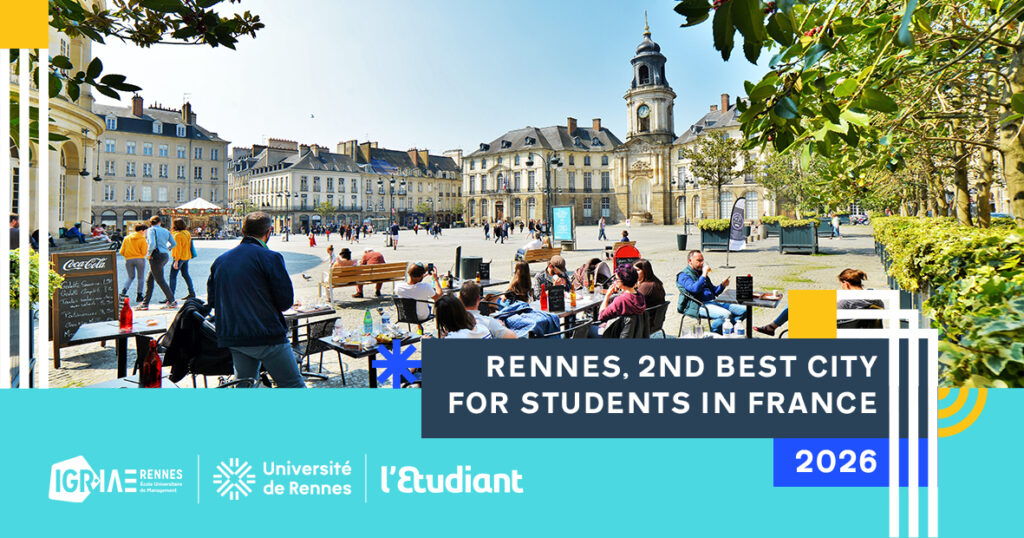 Rennes, 2nd best city for students in France