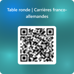 QRCode pour Table ronde _ Carrières franco-allemandes